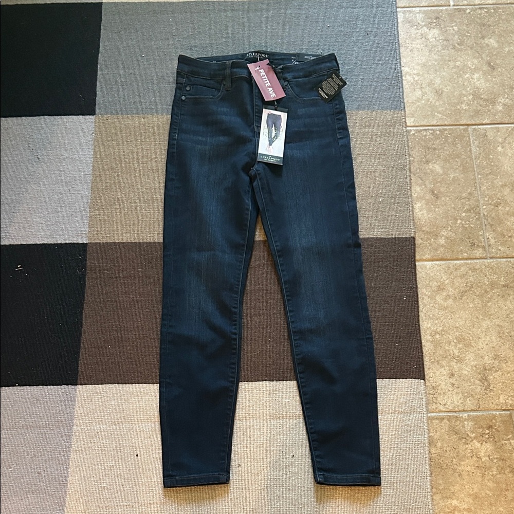 Liverpool Dark Blue Skinny Jeans